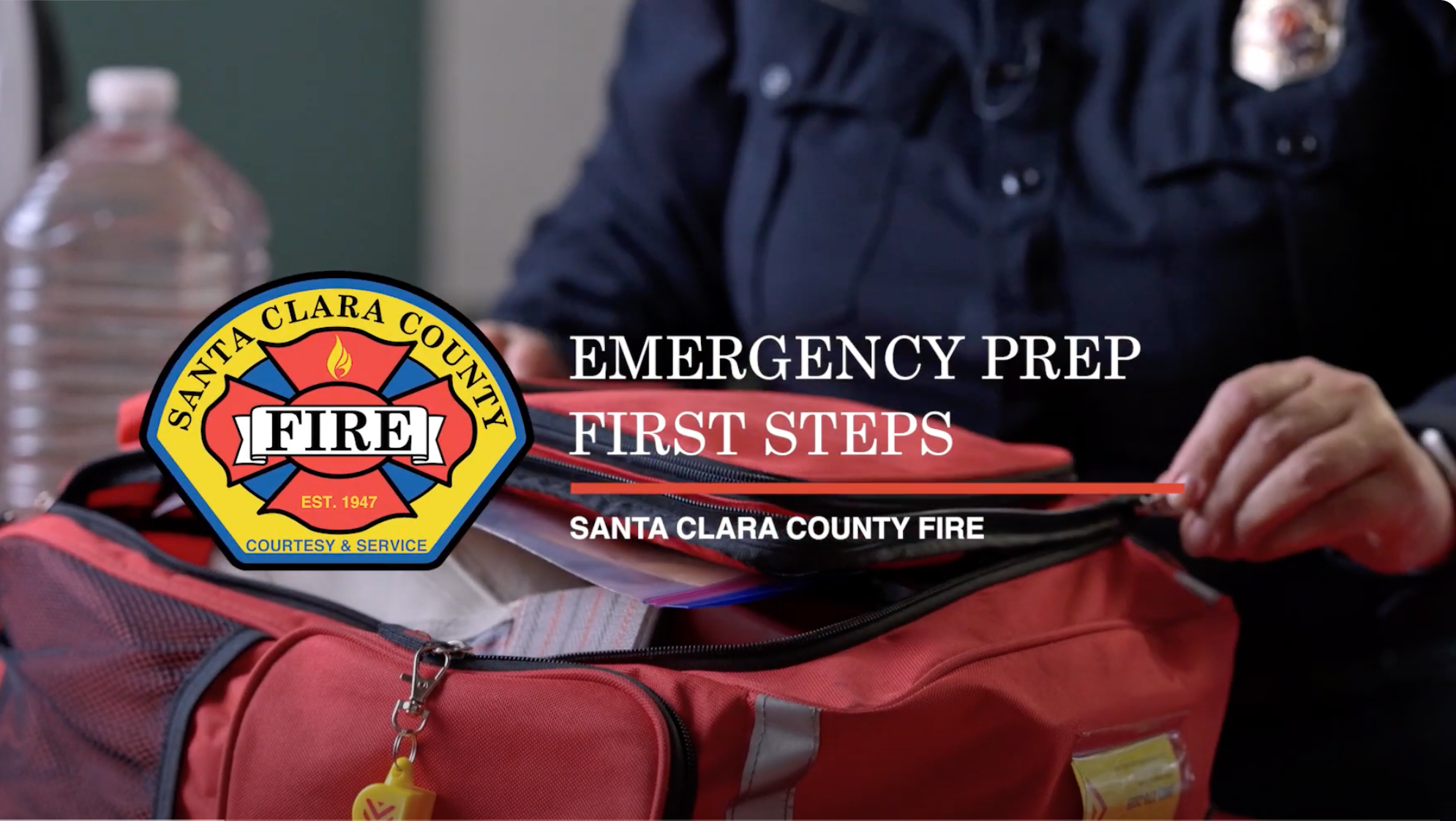 3 Steps to Emergency Preparedness with County Fire